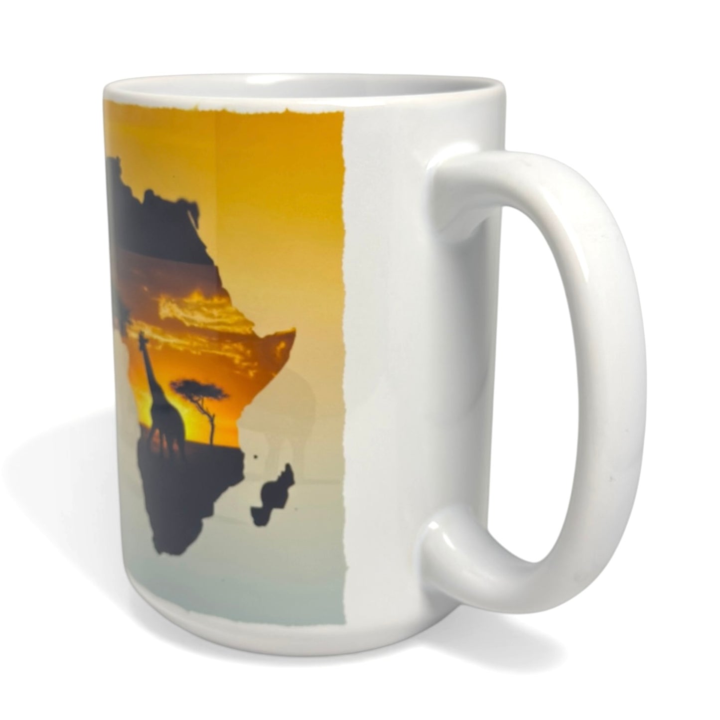 Africa Safari Sunset Ceramic Mug