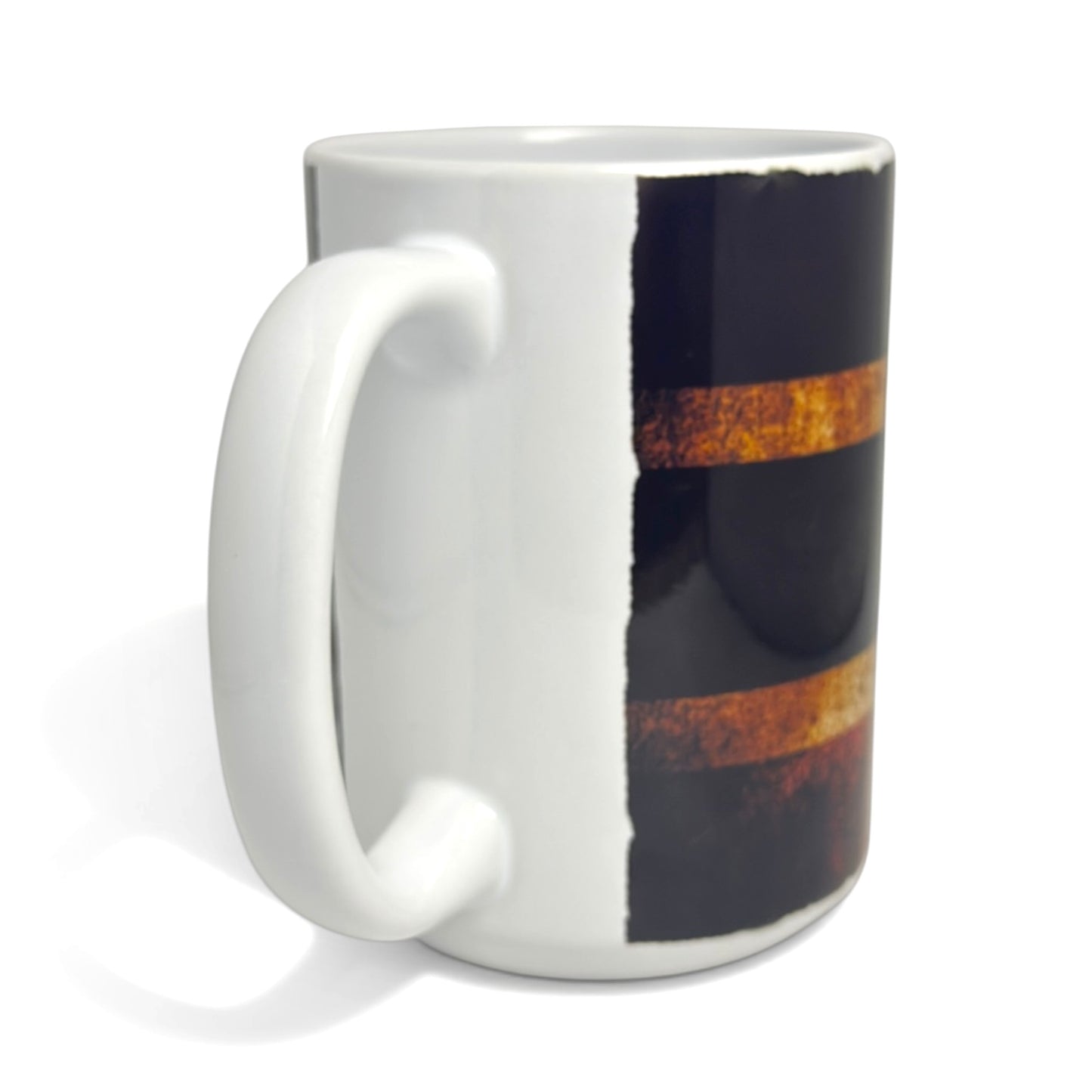South African Flag Distressed Ceramic Mug