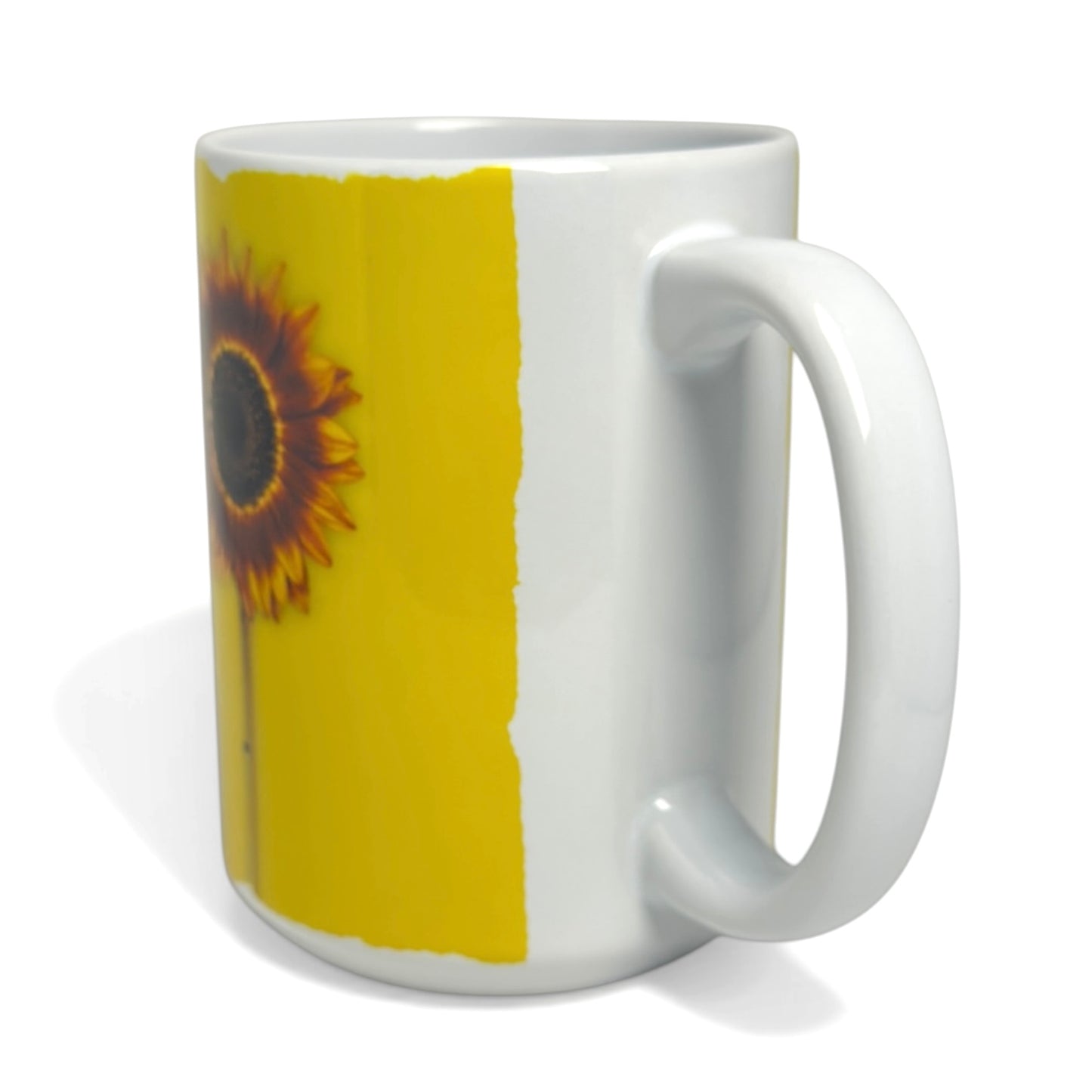 Sunflower Personalised Photo Ceramic Mug