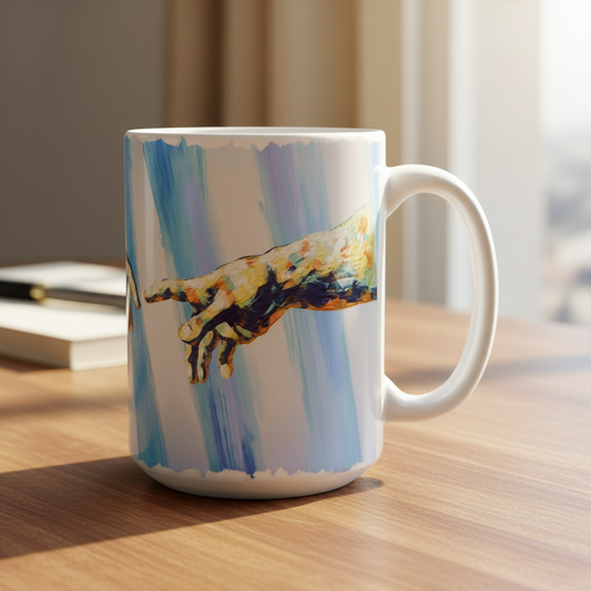Artistic swimmer mug - 1:1 square