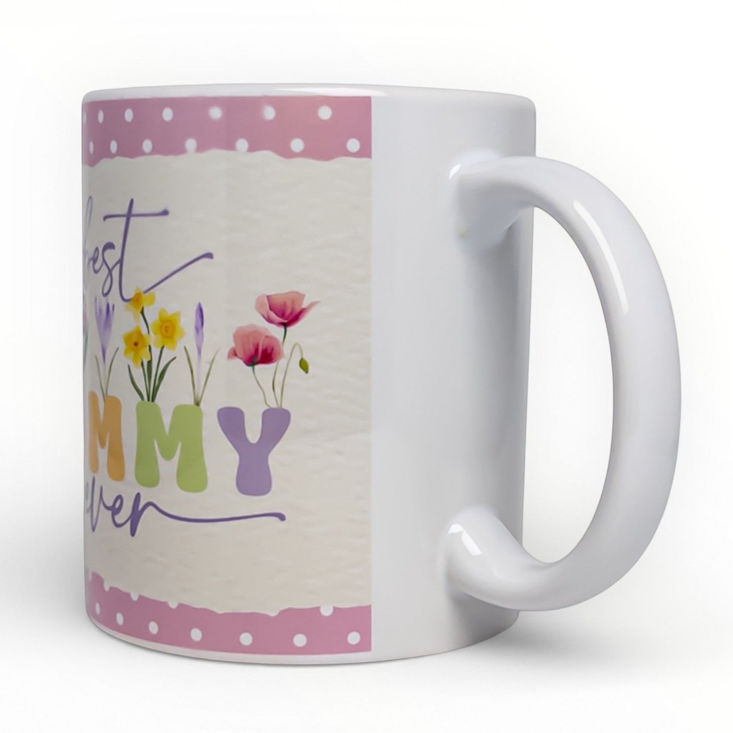 Best Mommy Ever Floral Mug