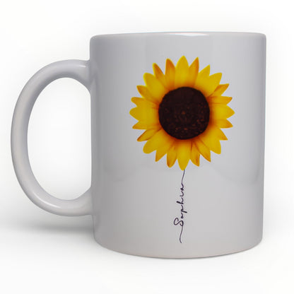 Sunflower Personalized Mug