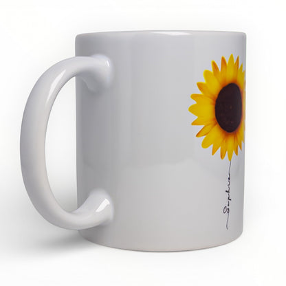 Sunflower Personalized Mug