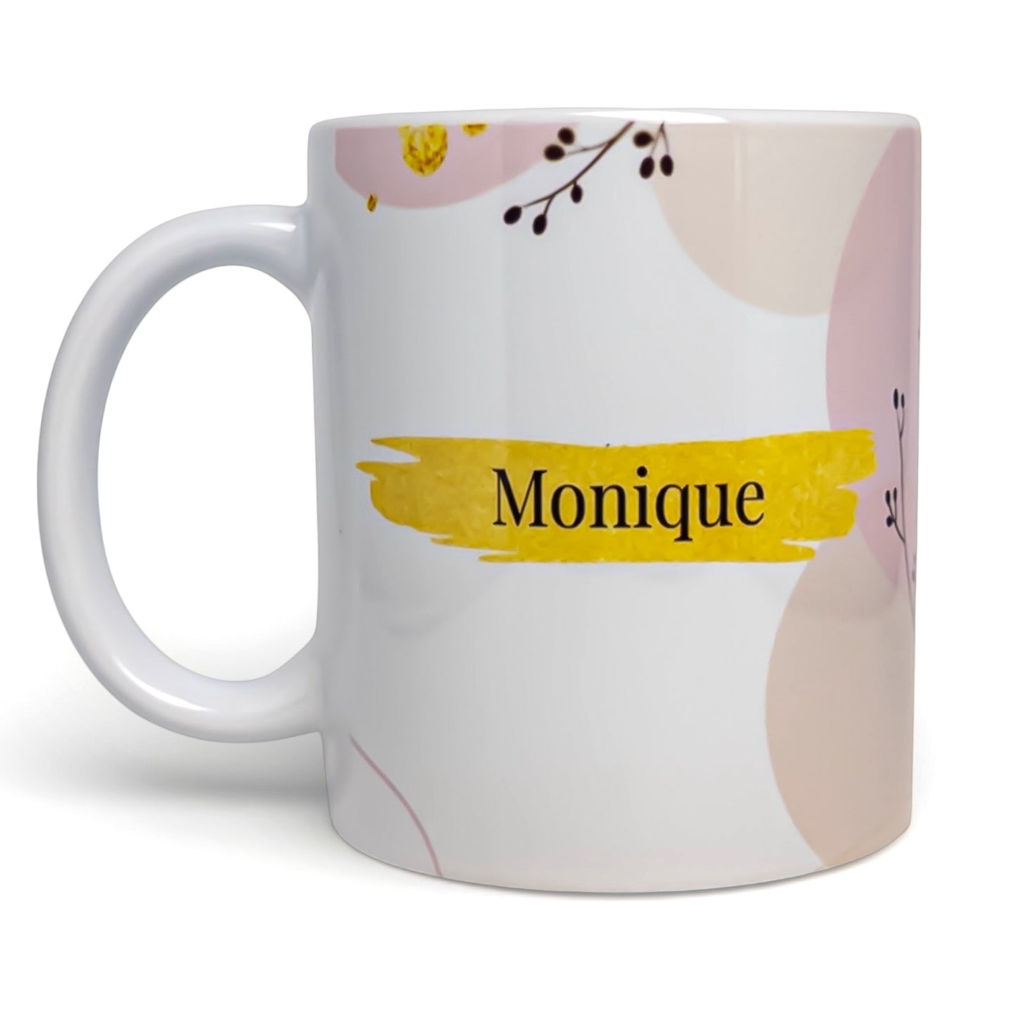 Floral Watercolor Personalized Mug