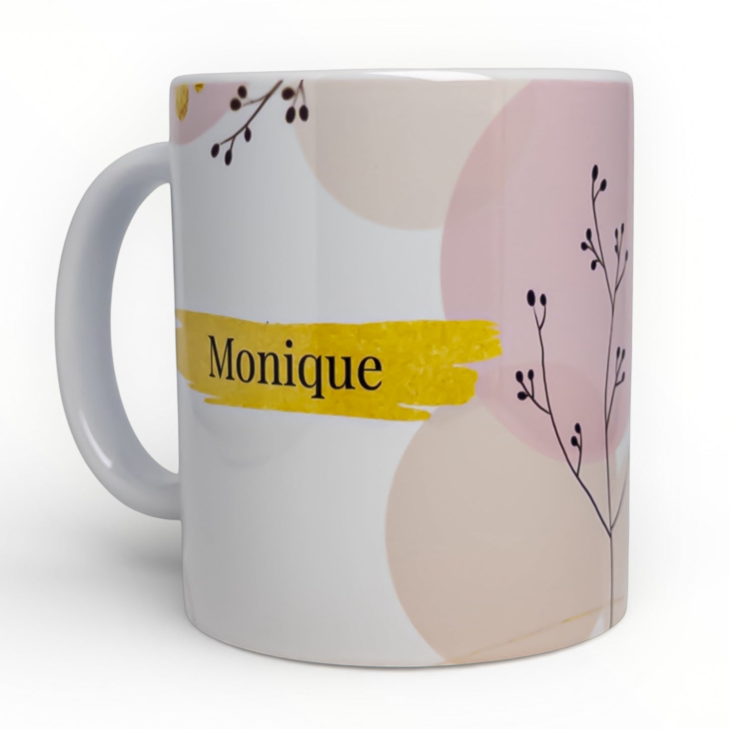 Floral Watercolor Personalized Mug
