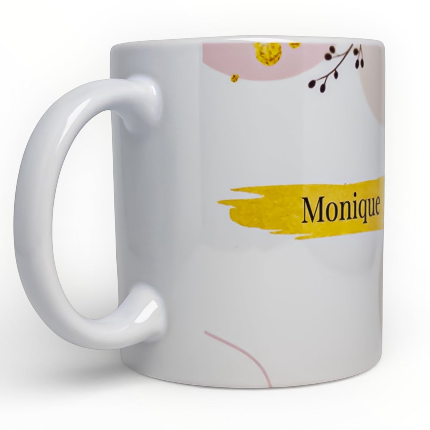 Floral Watercolor Personalized Mug