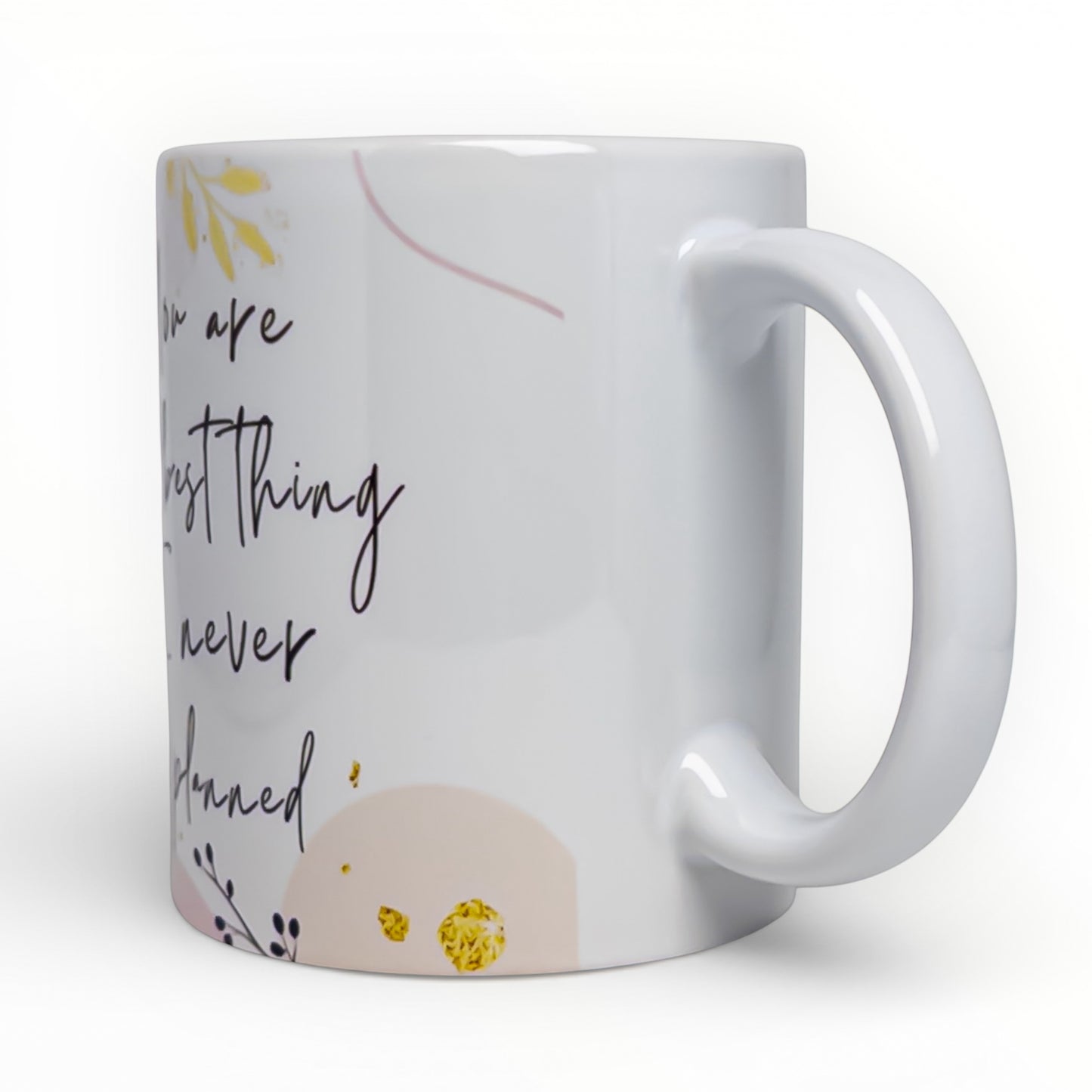 Floral Watercolor Personalized Mug