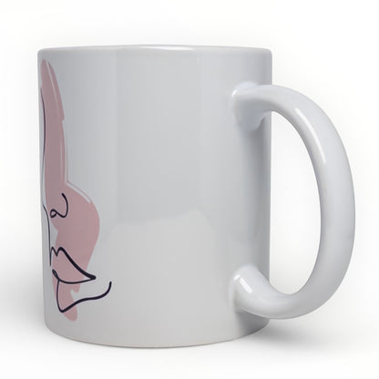Personalized Monogram Initial Ceramic Mug