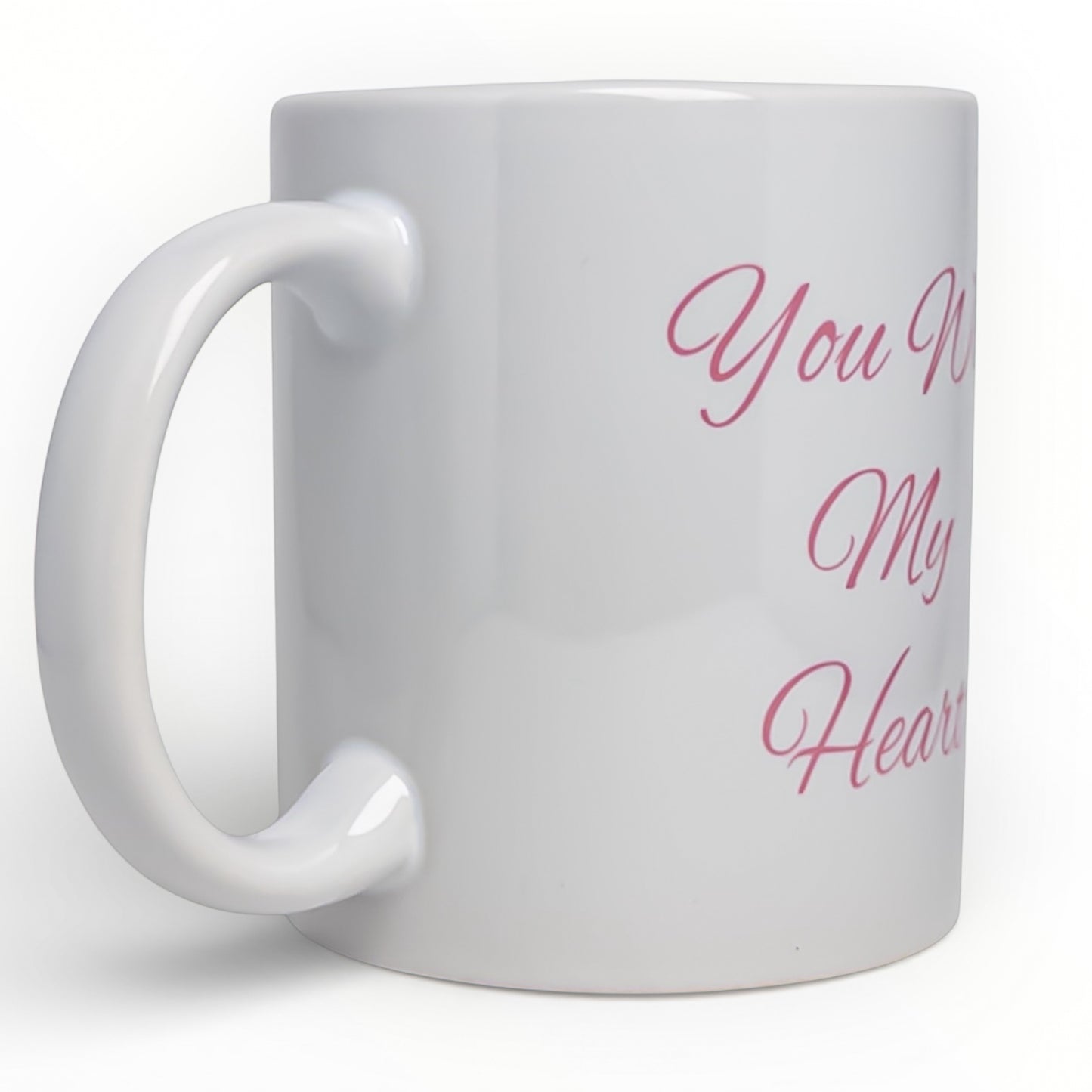 You Won My Heart Tic-Tac-Toe Ceramic Mug