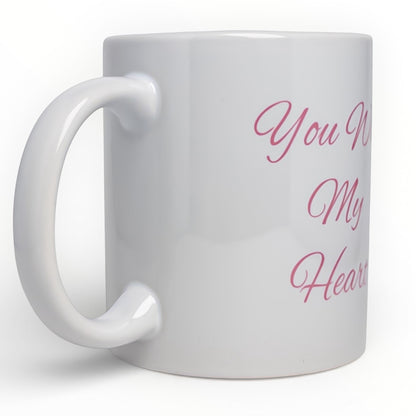 You Won My Heart Tic-Tac-Toe Ceramic Mug
