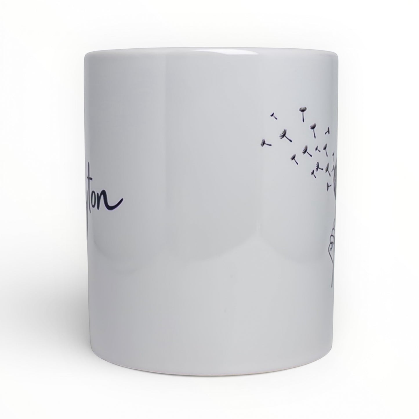 Personalized Dandelion Mug