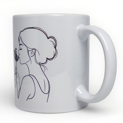 Personalized Dandelion Mug