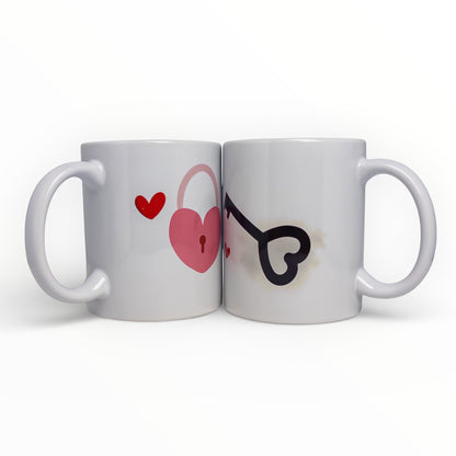 Key to My Heart Personalized Ceramic Mug
