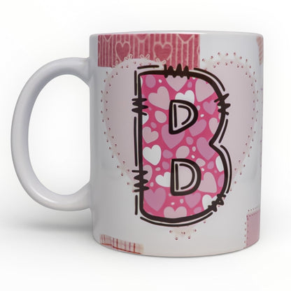 Geometric Patchwork Personalized Mug