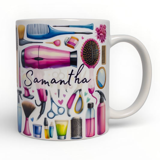 Beauty Salon Essentials Personalized Mug