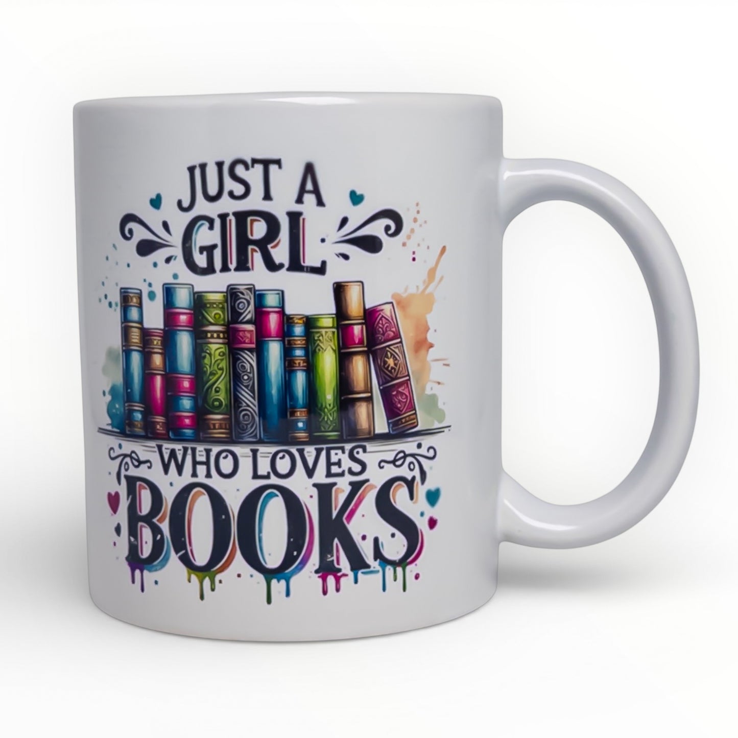 Just A Girl Who Loves Books Mug