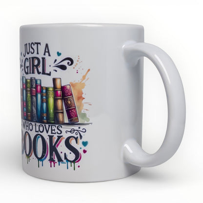 Just A Girl Who Loves Books Mug