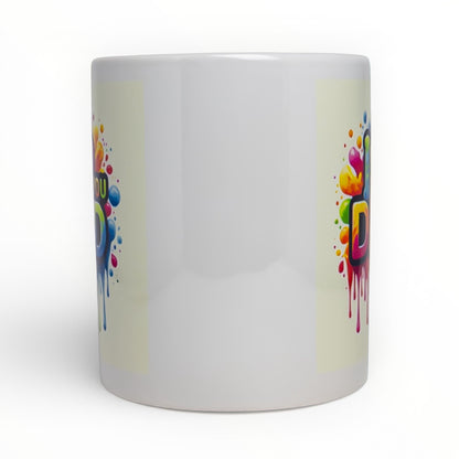 I Love You Dad Rainbow Drip Mug