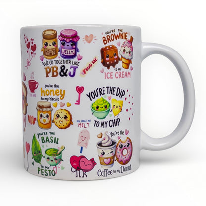 Food Puns Love Mug