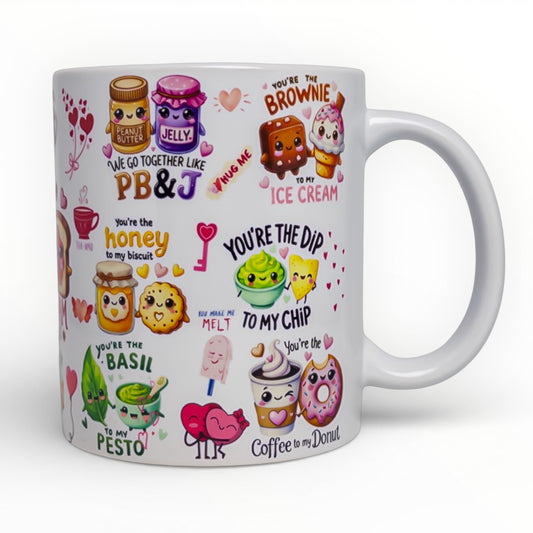 Food Puns Love Mug