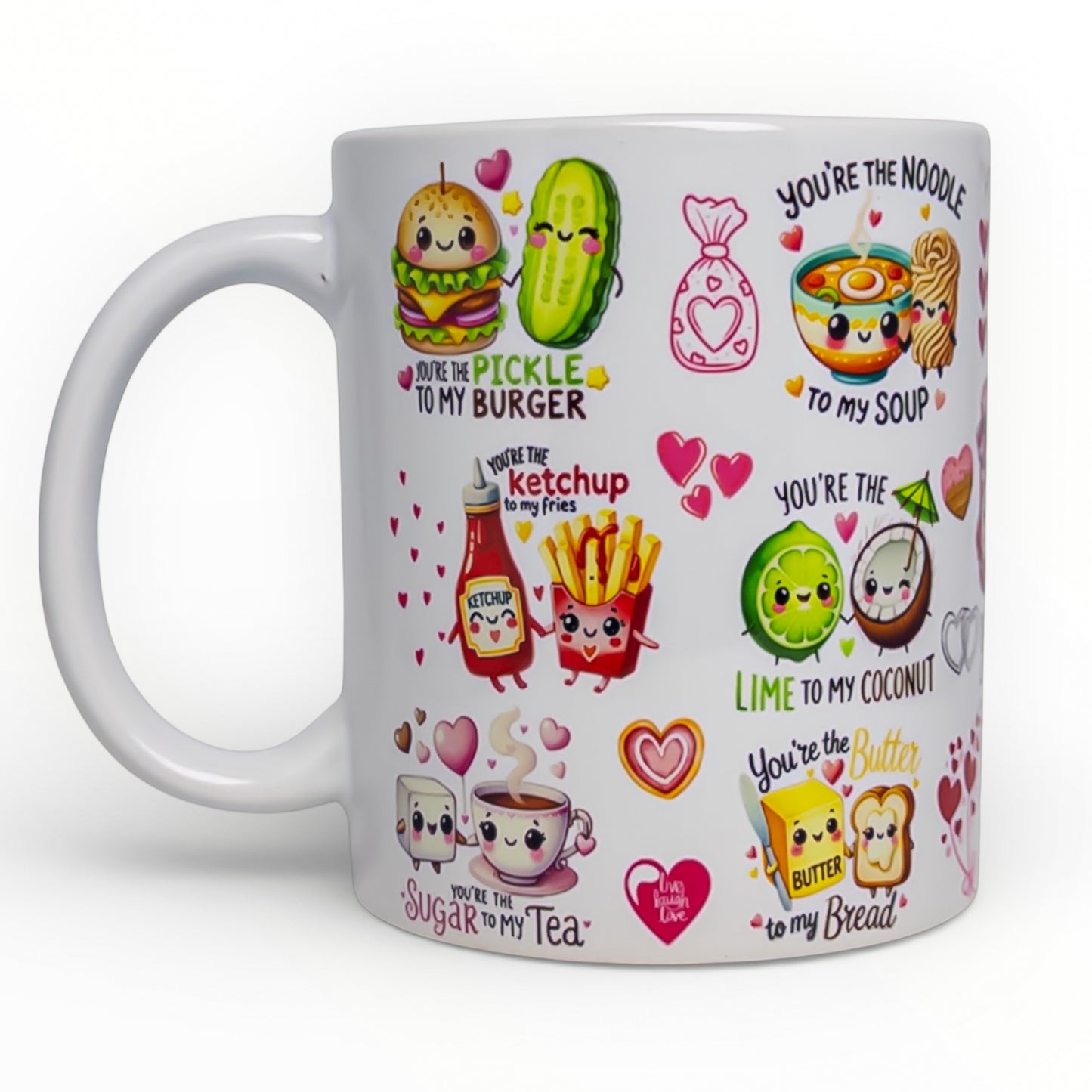 Food Puns Love Mug