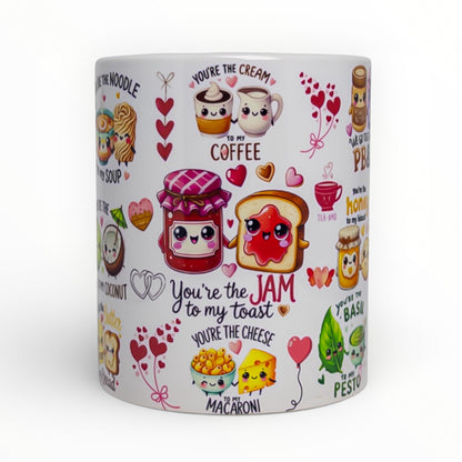 Food Puns Love Mug