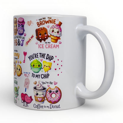 Food Puns Love Mug