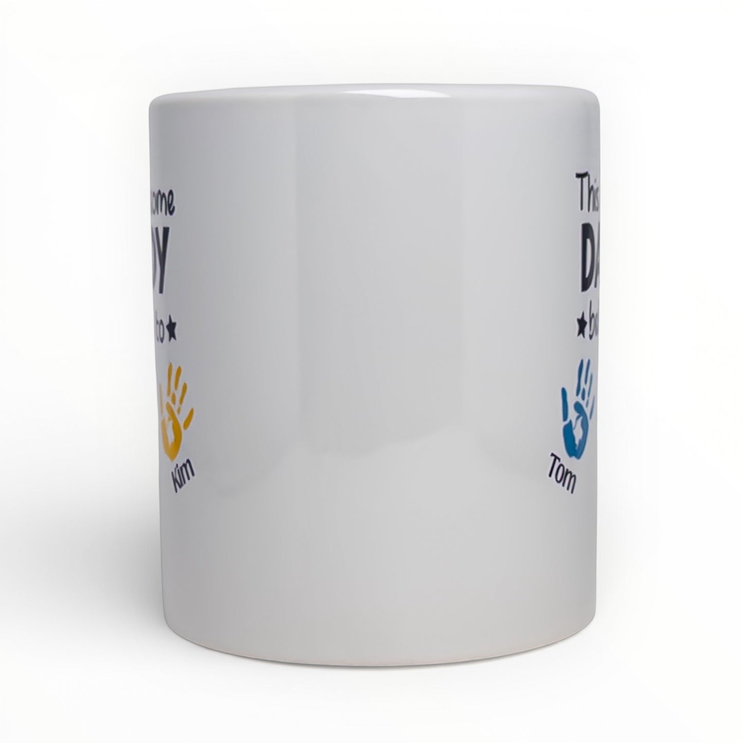 This Awesome Daddy Belongs To Personalized Mug