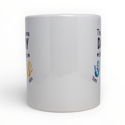 This Awesome Daddy Belongs To Personalized Mug