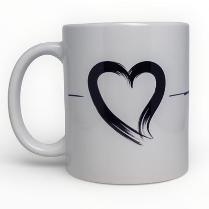 Heartbeat Love Mug