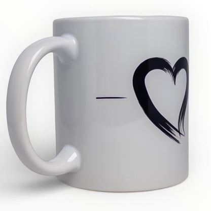 Heartbeat Love Mug