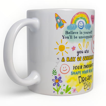 Positive Affirmations Daily Reminders Mug