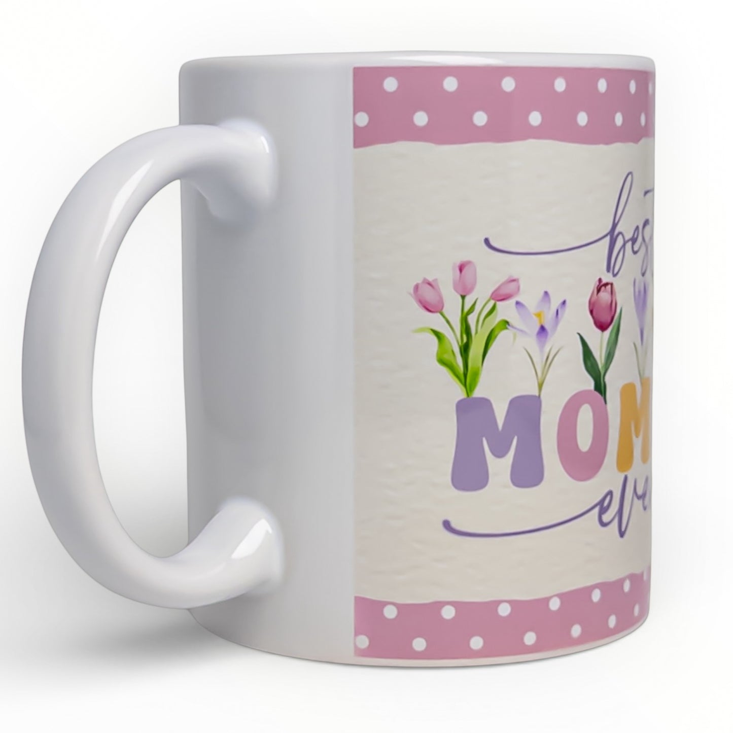 Best Mommy Ever Floral Mug