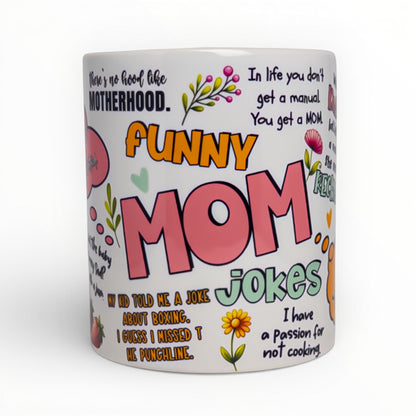 Funny Mom Jokes Mug
