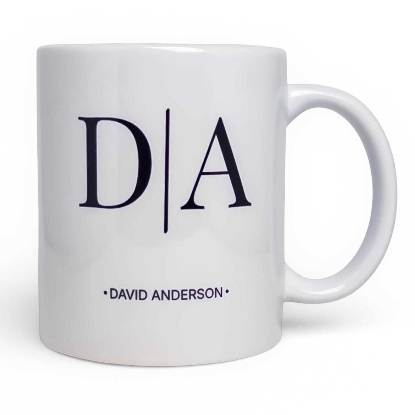 Minimalist Monogram Personalized Mug