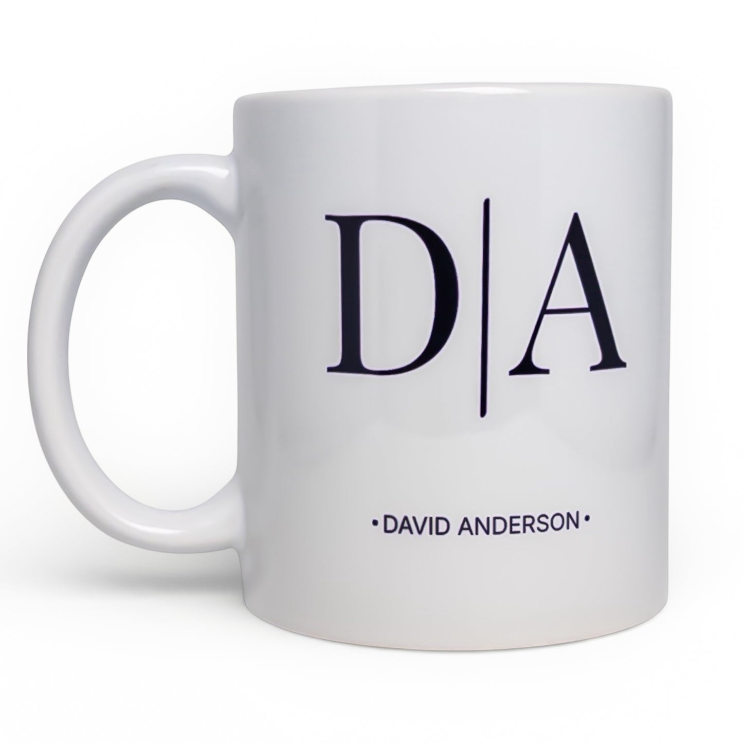 Minimalist Monogram Personalized Mug