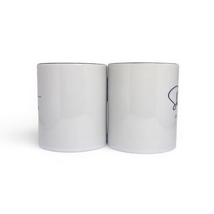 He Asked She Said Yes Engagement Mug Set