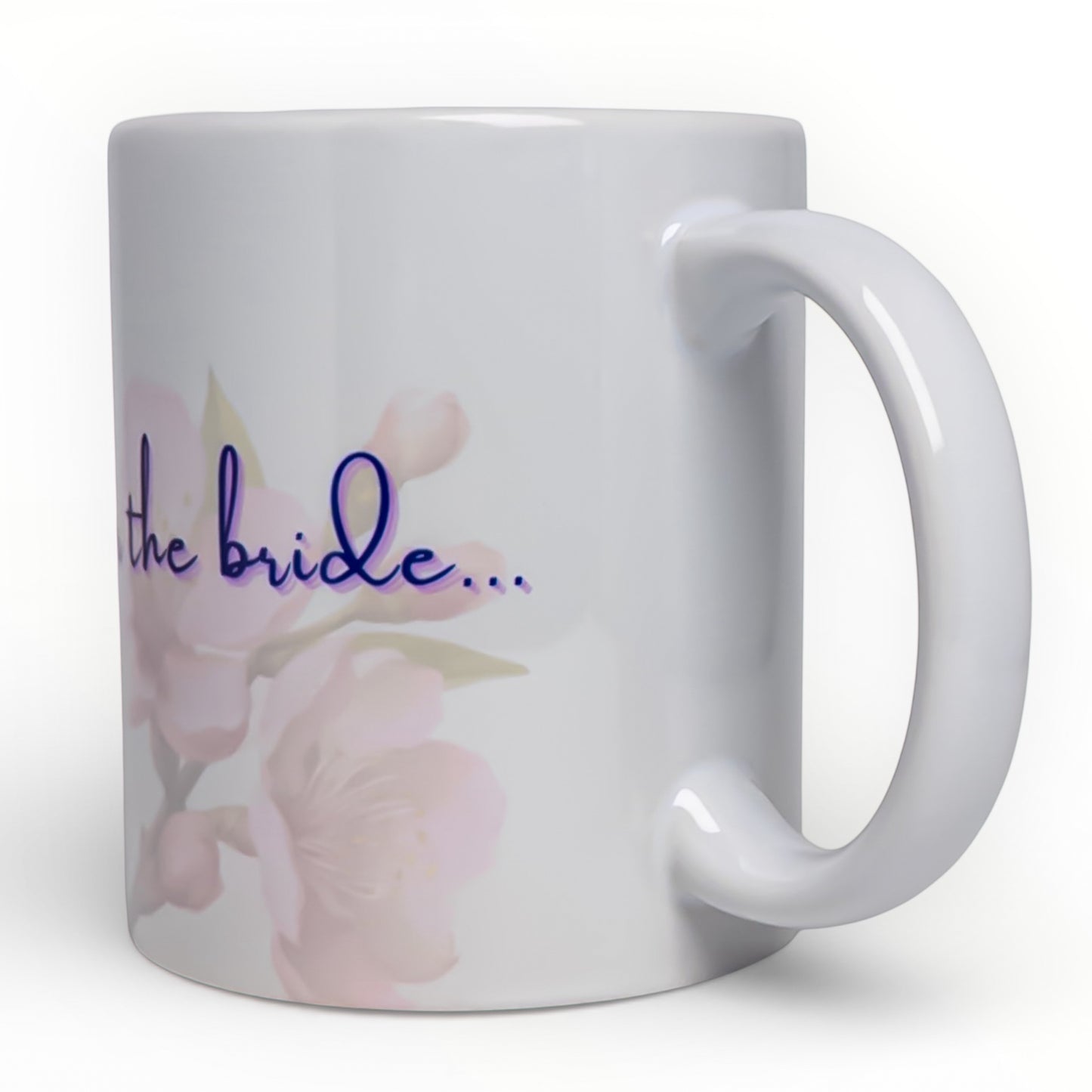 Personalized Wedding Initials Mug Set - Bride & Groom