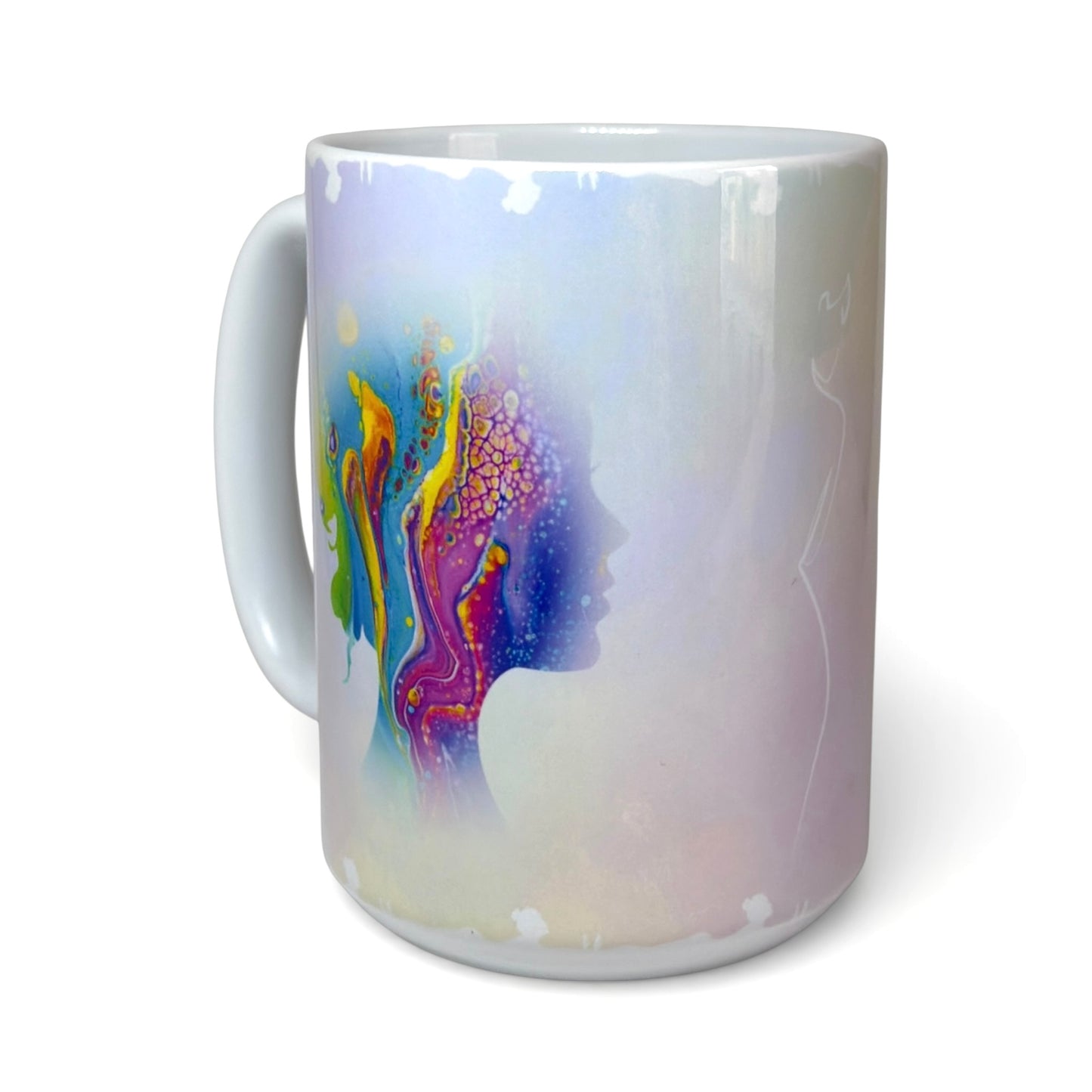 Art Edit Mug - Liquid Jewels