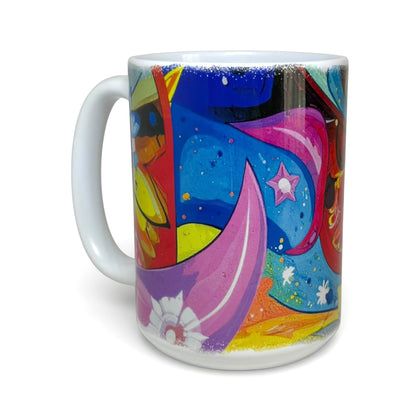 Art Edit Mug - Street Art Vibrance