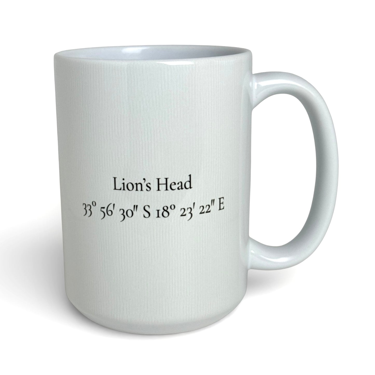 Splash Edit Mug - Lion's Head Coordinates