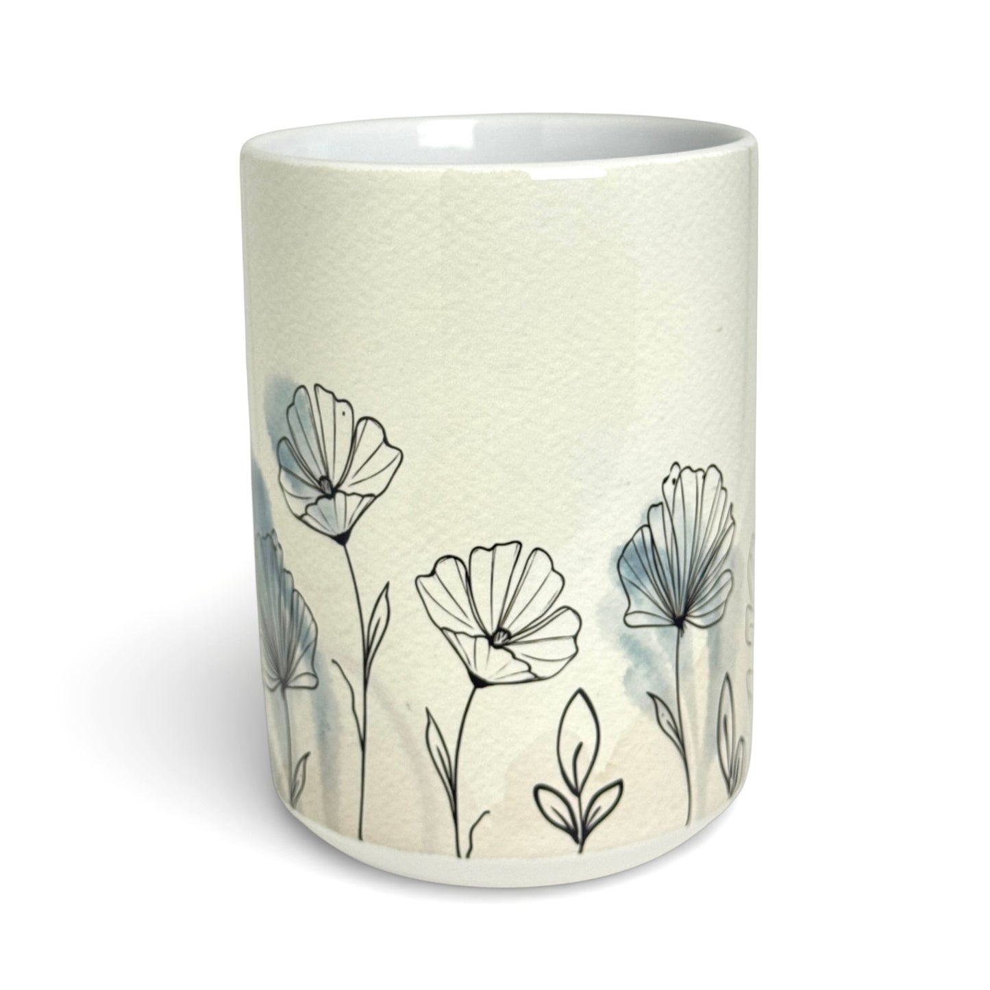 Botanical Line Art Mug