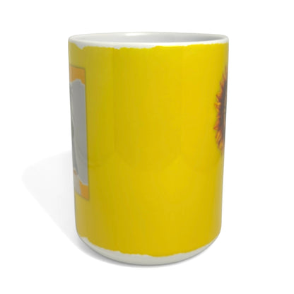Sunflower Personalised Photo Ceramic Mug