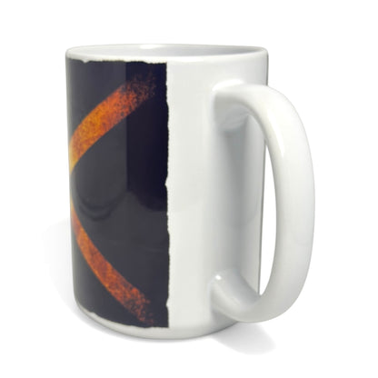 South African Flag Distressed Ceramic Mug