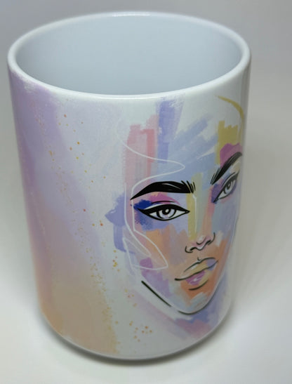 Art Edit Mug - Ethereal Gaze